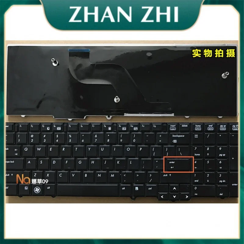 New US keyboard For HP for Compaq Probook 6540B 6545B 6550B 6555B 6540 6545 609877-251 613386-251 laptop English Version