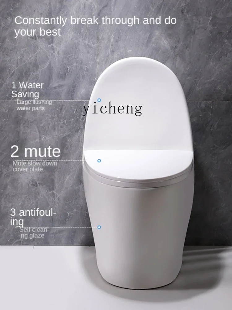 Creative Water-Saving Siphon Adult Ordinary Seat Toilet