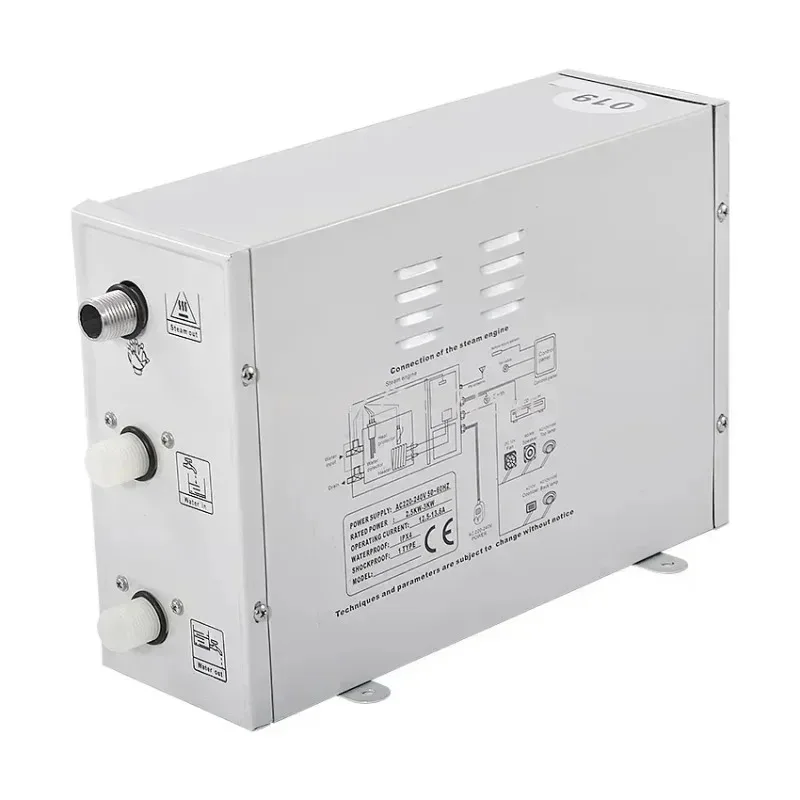

Household steam generator 3KW 220V, with remote control, sauna steam equipment