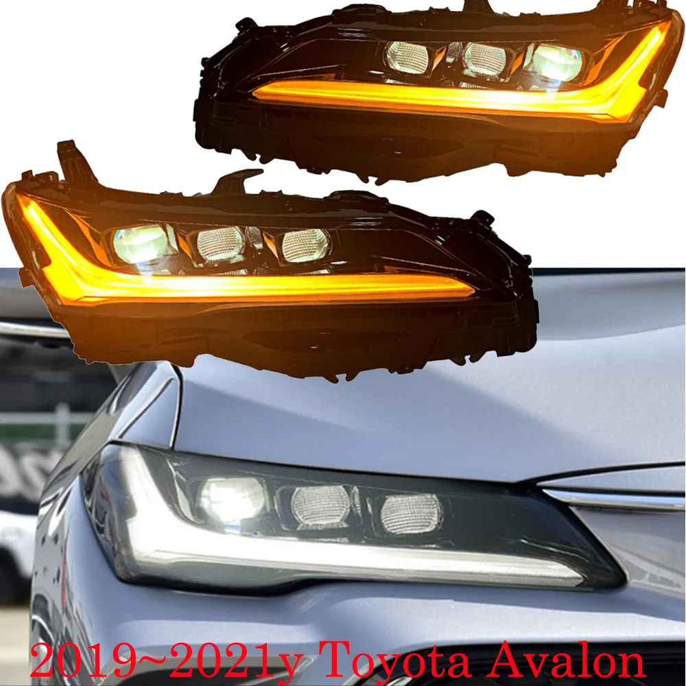 

Автомобильная передняя фара для Toyota Avalon светильник 2019 ~ 2021y, автомобильные аксессуары, DRL противотуманная фара для avalon