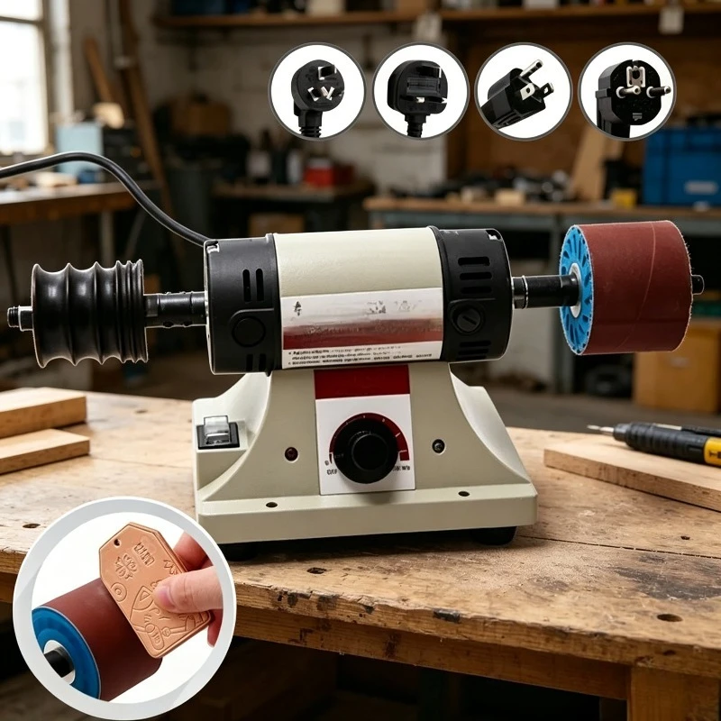 

DIY Leather Burnishing Polishing Edge Grinding Machine 0-8000RPM Leathercraft Tool Y