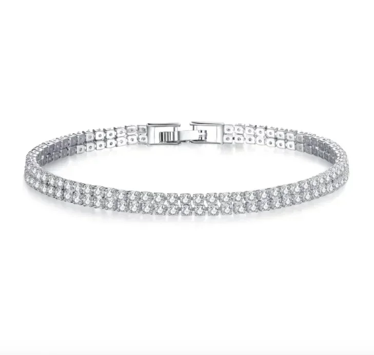 SVB1-Bracelet Délicat en Argent avec Lune et Étoile, Clip Dégradé Zcomprend sur Labrumen ite, Cadeaux pour Bol