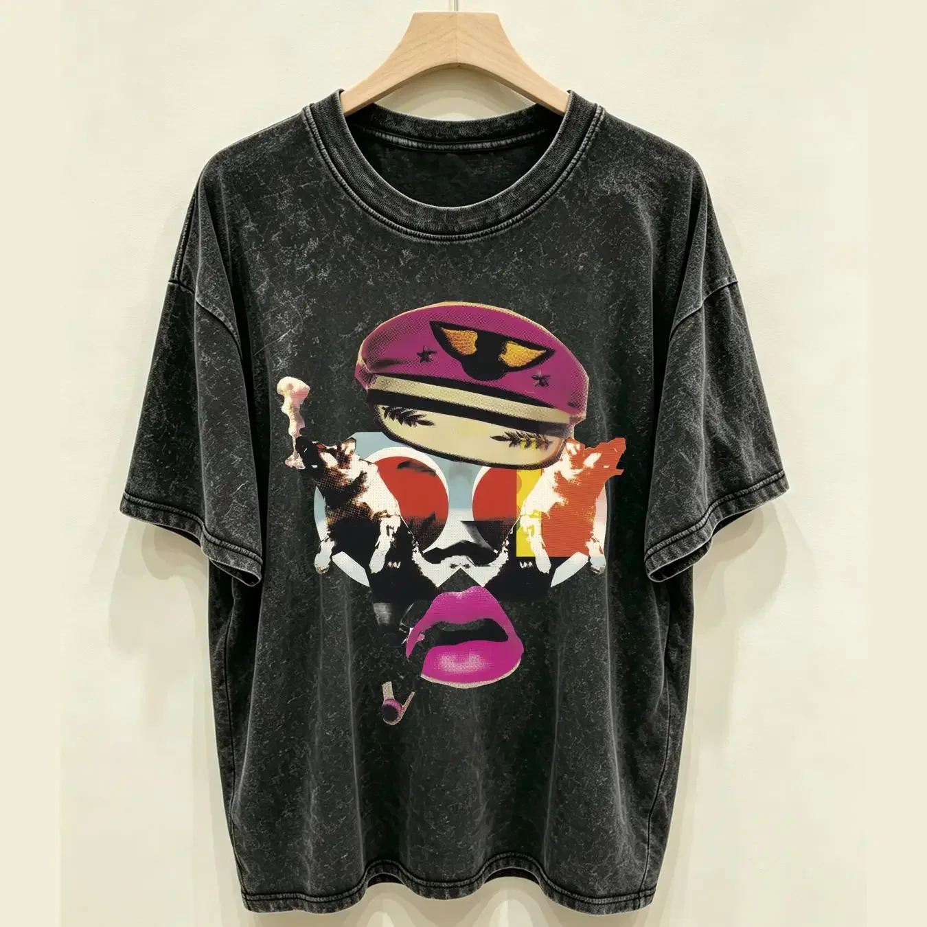 washed T Shirt The Prodigy Always Outnumbered Never Outgunned Memphis Bells Electronic vintage Washed Casual graphic Unisex