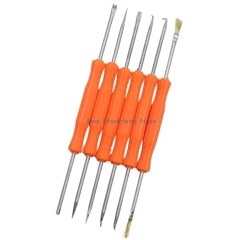 H3CF 6PCS lutownicze elektroniczne wspomaganie ciepła narzędzia do naprawy narzędzia Spawanie