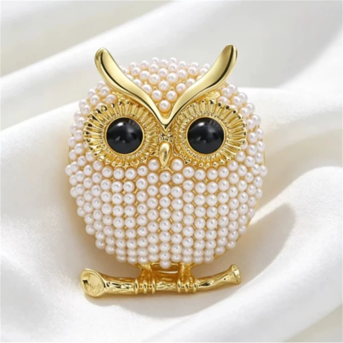 1Pc Creative Exquisite Owl Brooch Unique Cute Animal Pin Retro Personalized Jewelry Accessories Birthday Party Festival Gift