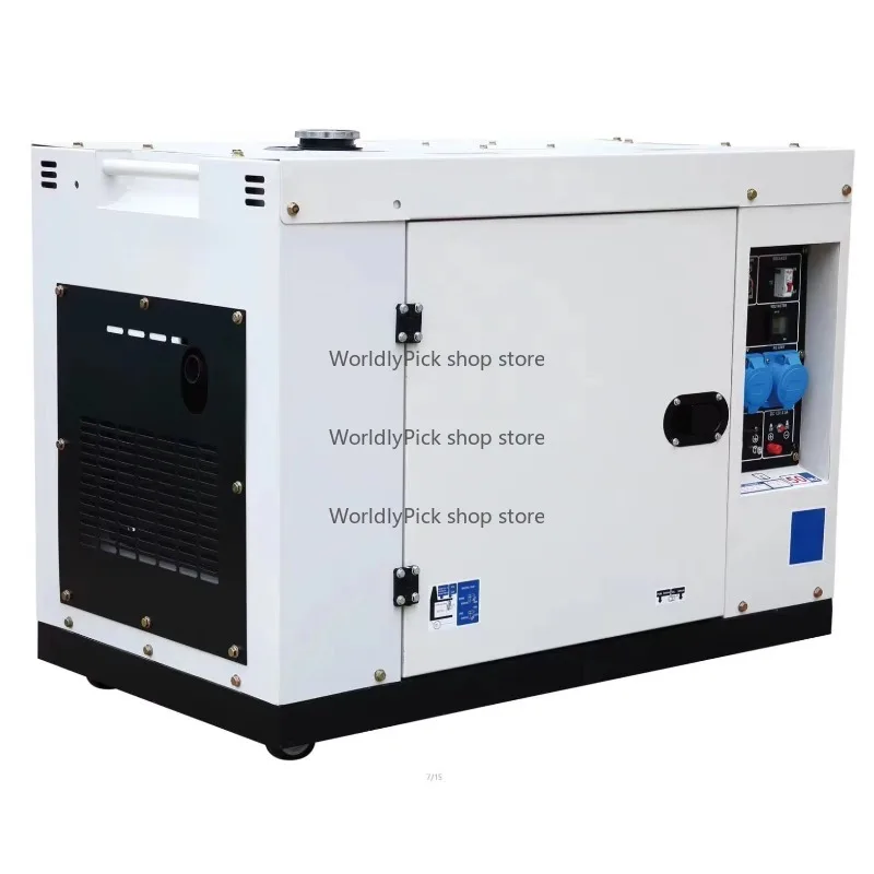 

8KW 10KVA Silent Portable Generator with Air Cooling Diesel Engine 50HZ/60HZ Open Frame Factory Cheap