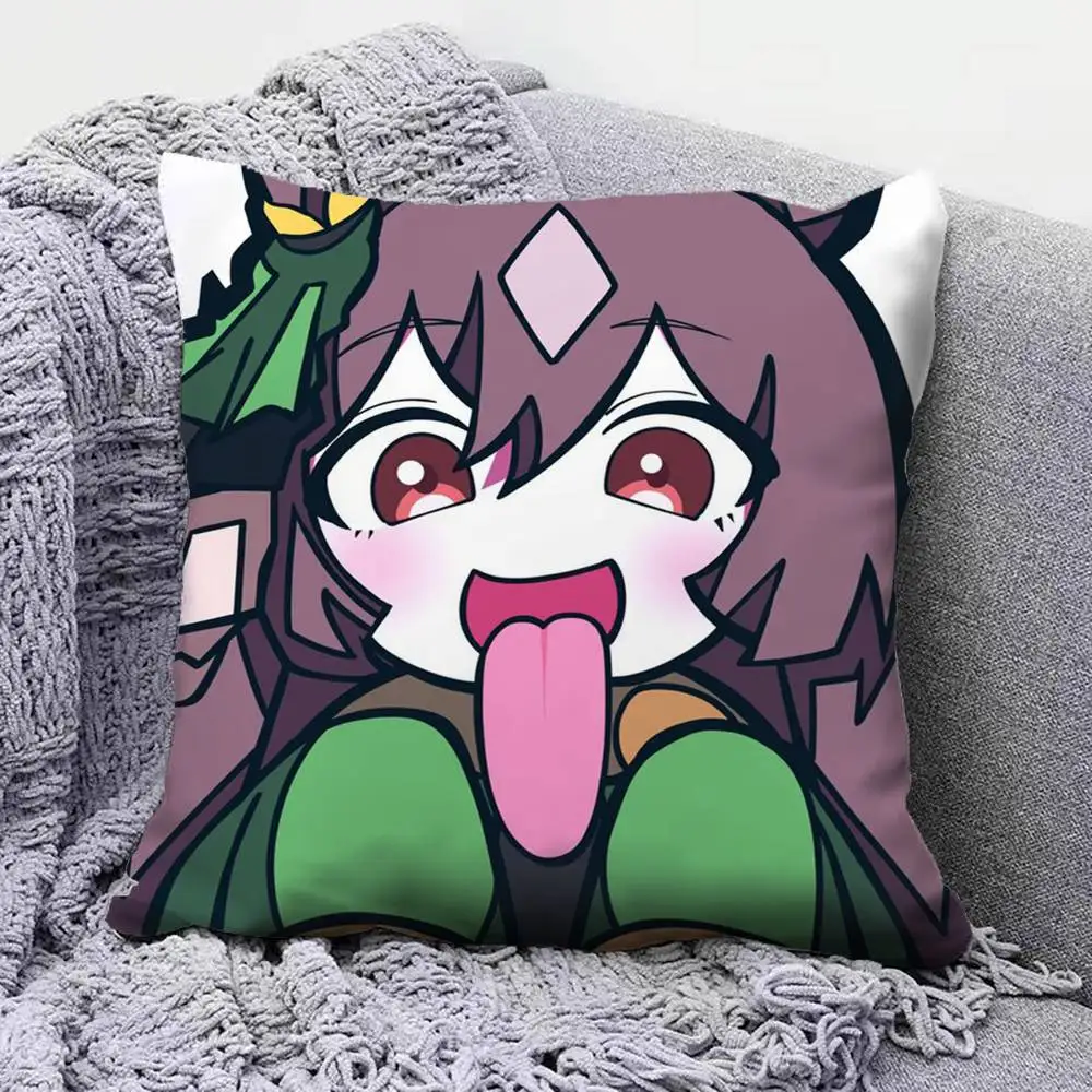 Umamusume Pretty Derby meme uma  Home Sofa Cushion Covers and Aecorative Custom Pillow Covers