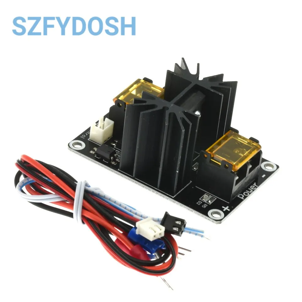 3D printer part Heat Bed Power Module Hot Bed Power Expansion Board High Current Load Module Mos Tube with Cables