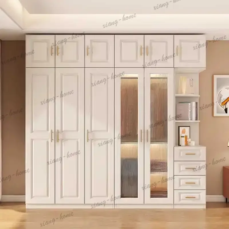 FG Bedroom Organiser Wardrobe Designs Luxury Hotel White Wardrobe Clearance Wooden Stylish Closet Armario De Ropa Furniture