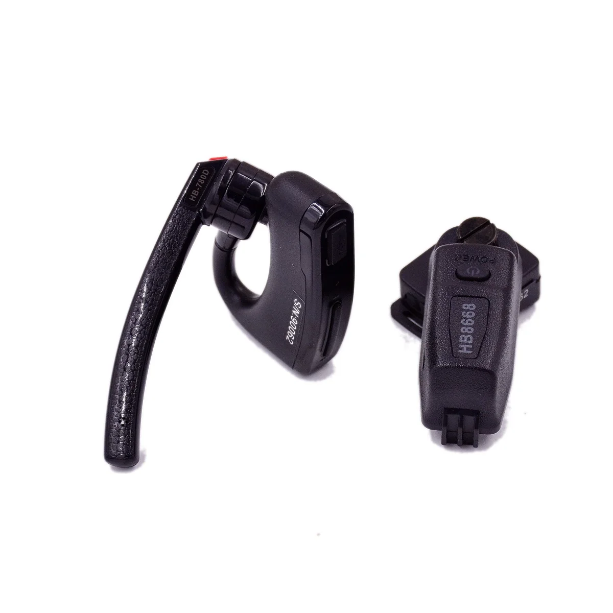 Auricular inalámbrico Bluetooth con adaptador PTT y micrófono para Motorola XPR XiR DP DGP APX MTP Series DMR Walkie Talkie