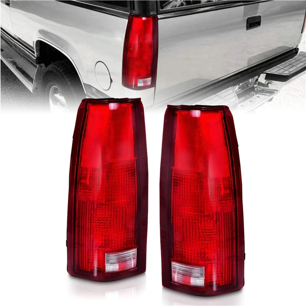 쉐보레 GMC 실버라도 시에라 C/K 1500 2500 3500 서버번 타호 블레이저 유콘 캐딜락 에스컬레이드용 클래식 테일 라이트 교체품
