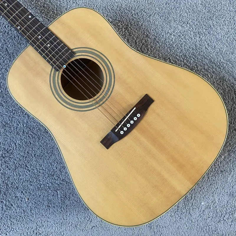 J011 Segovia from Korea 41'Acoustic Guitar Spruce Solid Top PlataneWood Body 20 Frets Stock Items Korea Made
