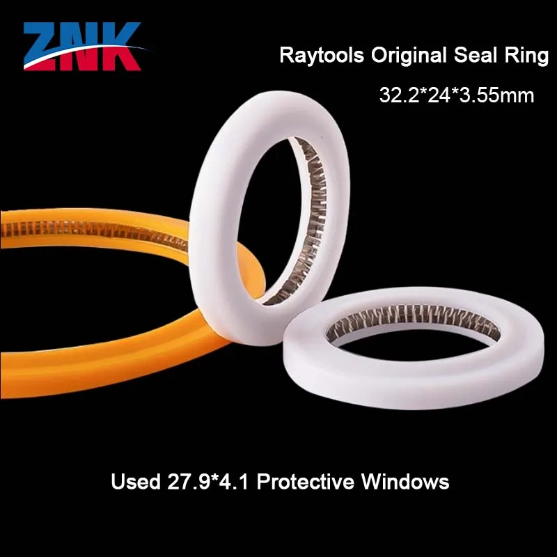 ZNK Raytools Original Seal Ring 32.2*24*3.55mm For Raytools Protection Lens Used On BM110 BT230 BT240 Raytools Fiber Laser Head