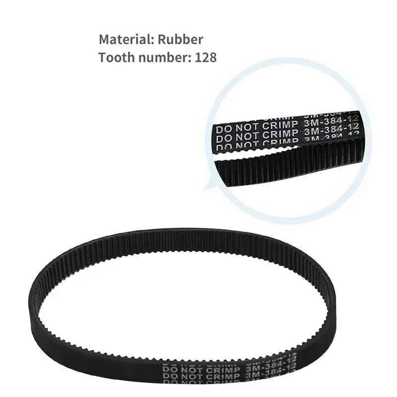 AU28-12Pcs -384-12 Drive Belt For Electric Bike E-Bike Scooter Motorcycle