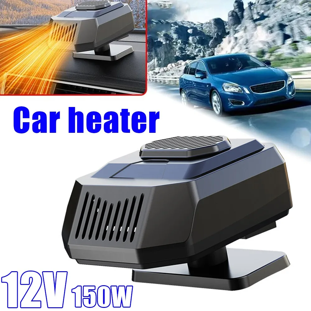 Universal 12V Car Heater Defrost Demister Two Speed Adjustment With Air Purifier Multi Function Winter Car Heating System 1 Pcs