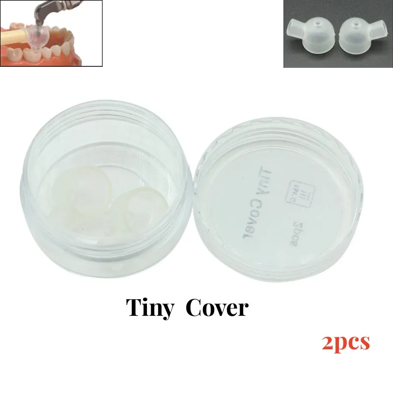 2pcs/Box Dental Tiny Cover Sandblasting Sandblaster Polisher 134℃ Powder Cap Dust Proof  dental tools