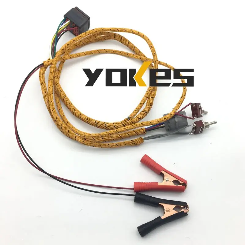 C10 C12 Engine Testing Start Wiring Harness 3456 3176B ECU Diagnostic Harness for Caterpillar Parts Excavator