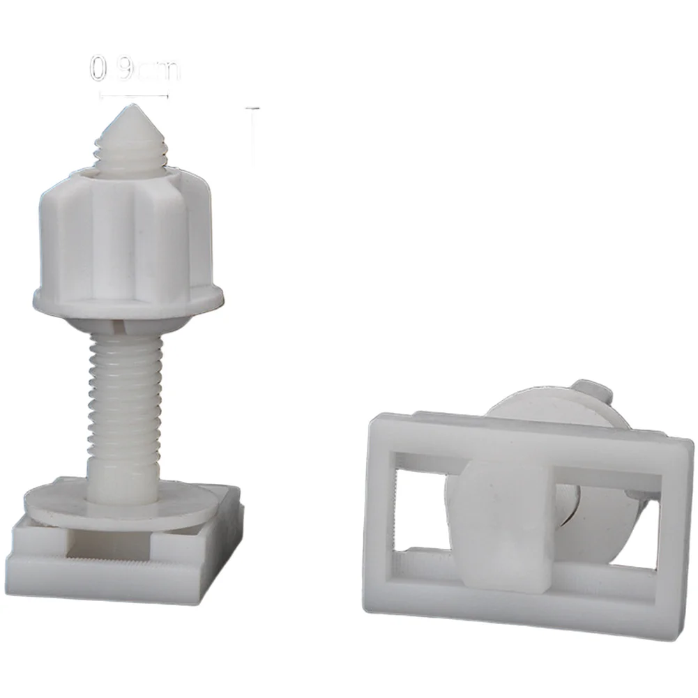 Toilet Seat Bottom Mount Fixing Screws Bolts Hardware Kit Toilet Seats Fix Hinge For Bathroom Toilet Seat Fixing Accessories