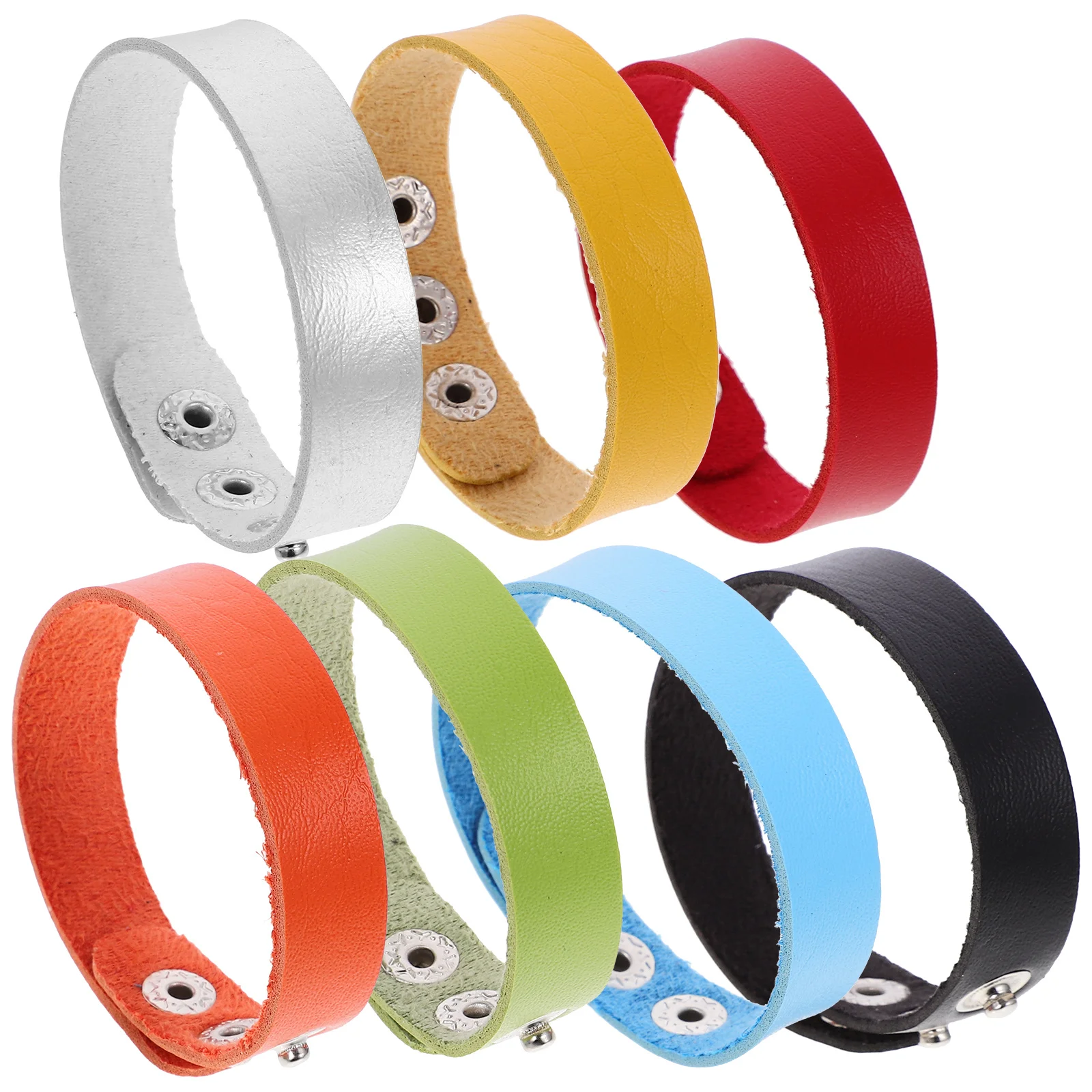 

14Pcs Bracelet Adjustable Blank Engraving Bracelet Versatile DIY Style for Parties Meetings Dating Accessories