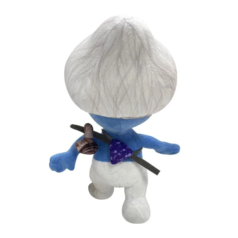 25Cm Smurfed Kat Shailushai Knuffel Cartoon Knuffel Anime Plushie Pop Grappige Thuis Sofa Pop Voor Kinderen Verjaardag 2024 Geschenken