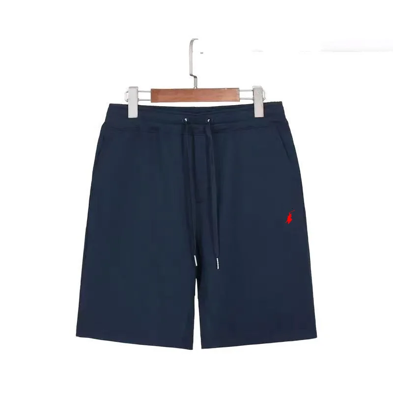 

Summer RL men's shorts, 5-point POLO cotton shorts, solid color sports pants, casual vacation, loose fit