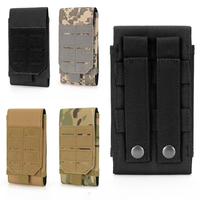 Outdoor Sports Molle Phone Pouch Tactical Waist Pack Camping Hiking Hunting Accessories EDC Tool Bag Mobile Phone Holder Bags