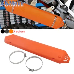Motorcycle Exhaust Tail Section Protective Cover For KTM EXC XC XCW 250 300 TPI Husqvarna TE 2020 2021 2022 Modified Accessorie