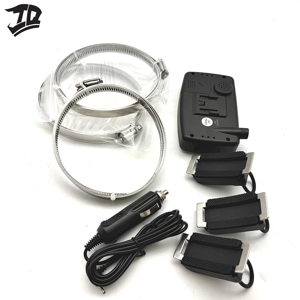 12V TPMS for 3-Wheel Vehicle with Repeater Tire Pressure Alarm System