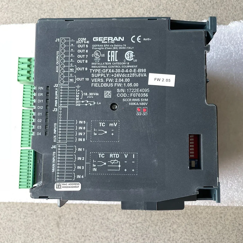 Controller GFX4-30-0-4-0-E-B98 per GEFRAN