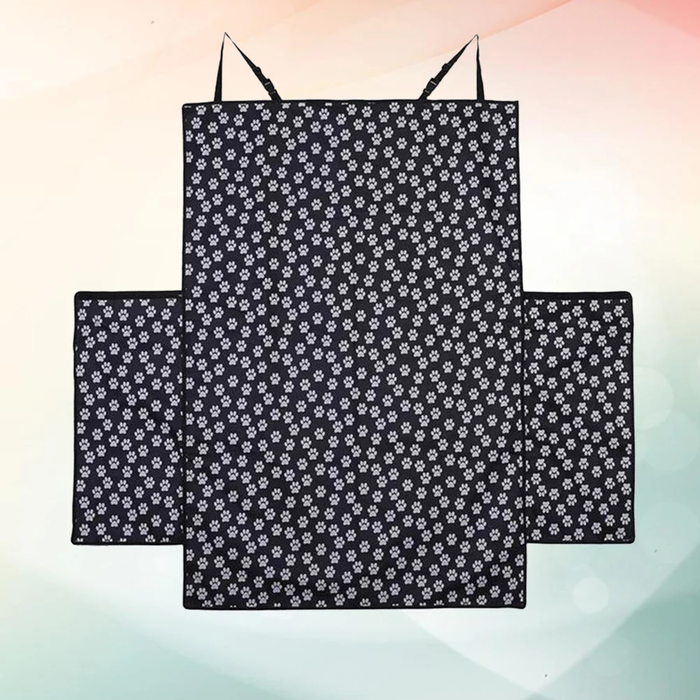 

Pet Car Back Seat Mat Waterproof Adjustable Strap Dog Cat Rear Trunk Cushion Cover Protector Pet Car Seat Mat Dog Boot Cushion
