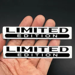 2PCS Metal Limited Edition 3D Car Body Badge Sticker Trunk Fender Emblem Decal Accessorie For Car Motorcycle Bike