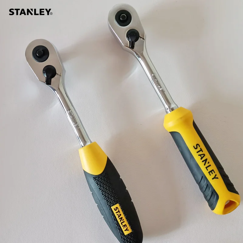 stanley chave de catraca profissional para carro e bicicleta catraca de acionamento chave soquete mecanismo dupla face ferramentas manuais 10 mm 60 dentes 01