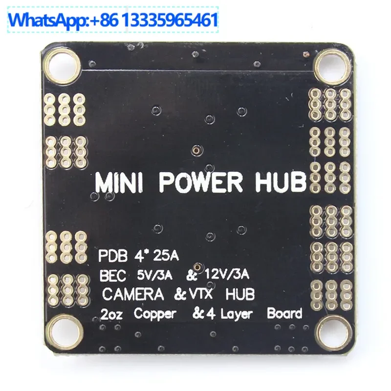 

10PCS Matek Model Aircraft Multi-Axis Distribution Board PDB Dual BEC 5V 12V Synchronous Rectifier 3A-V3