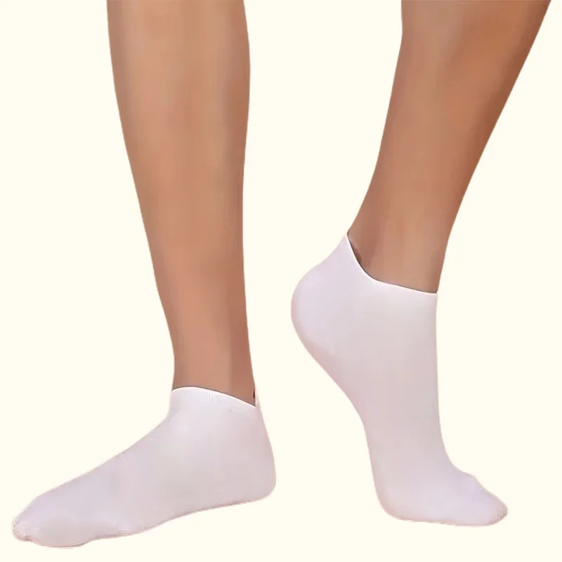 5/10/20 Pairs Thin Breathable Comfy Anti Odor Sweat-absorbing Low Cut Ankle Socks For Men Women Casual Plain Color Boat Socks