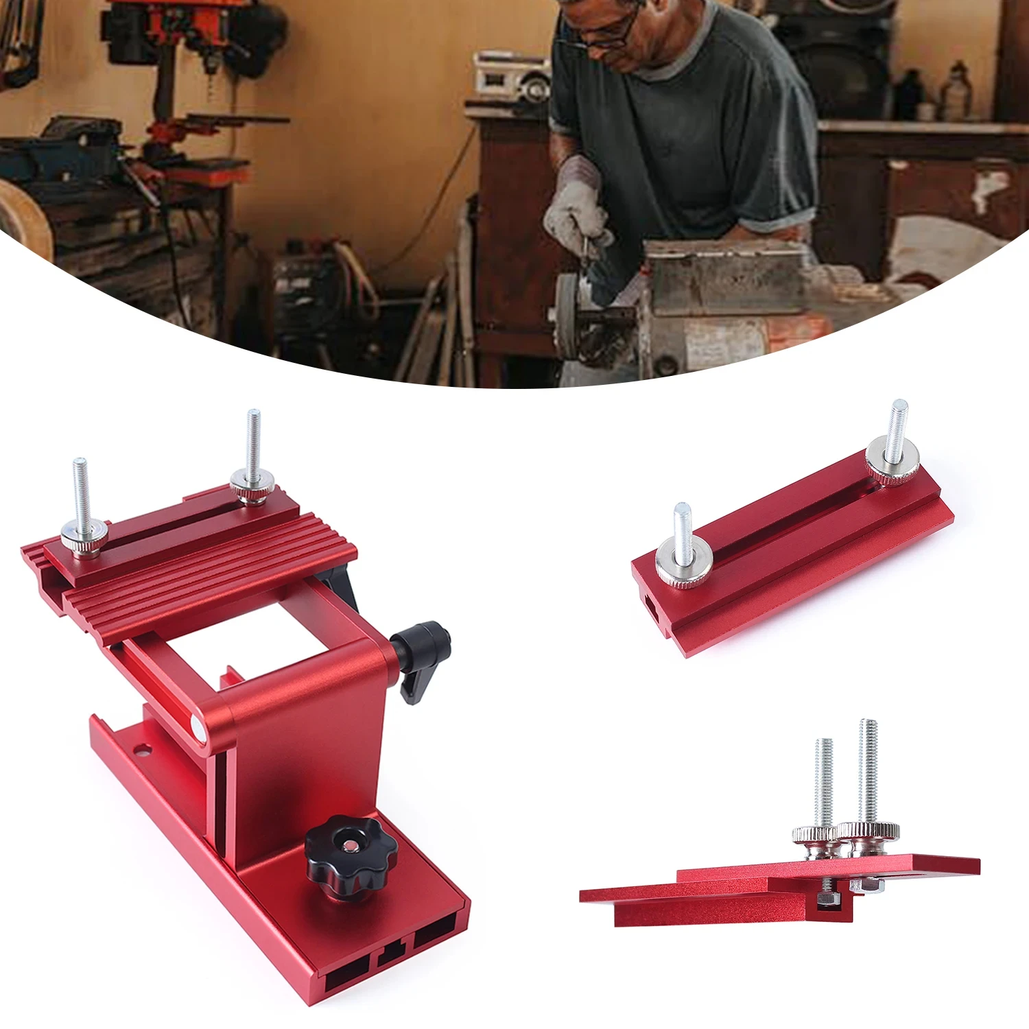 Imagem -06 - Substituição Ferramenta Descanso Sharpening Jig Banco Grinders Knife Sharpener System Fácil Honing 68 Ajustável