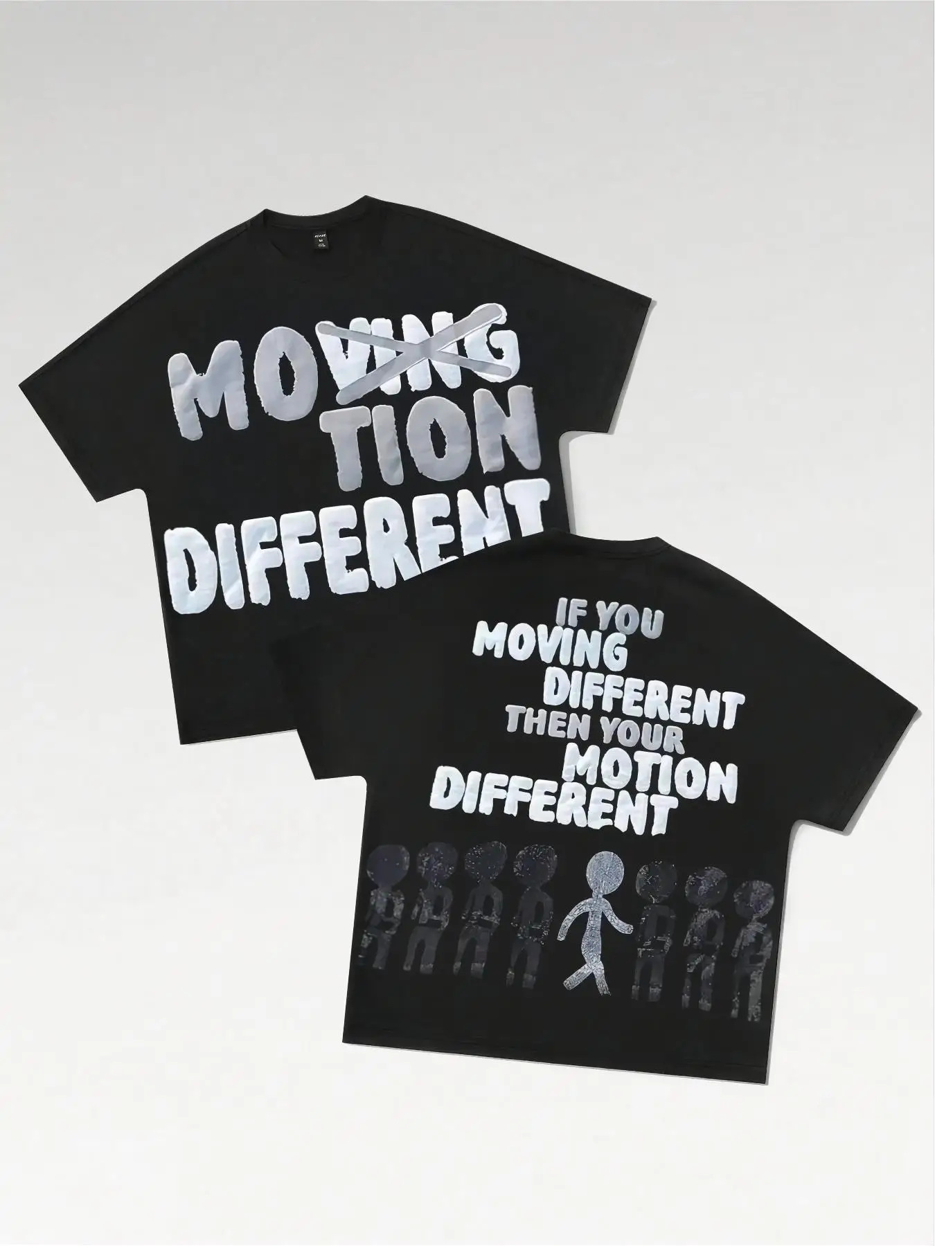 

2026 Summer New Men's T-shirt with Letter Print Street Casual Fashion Comfortable Soft Breathable Lightweight