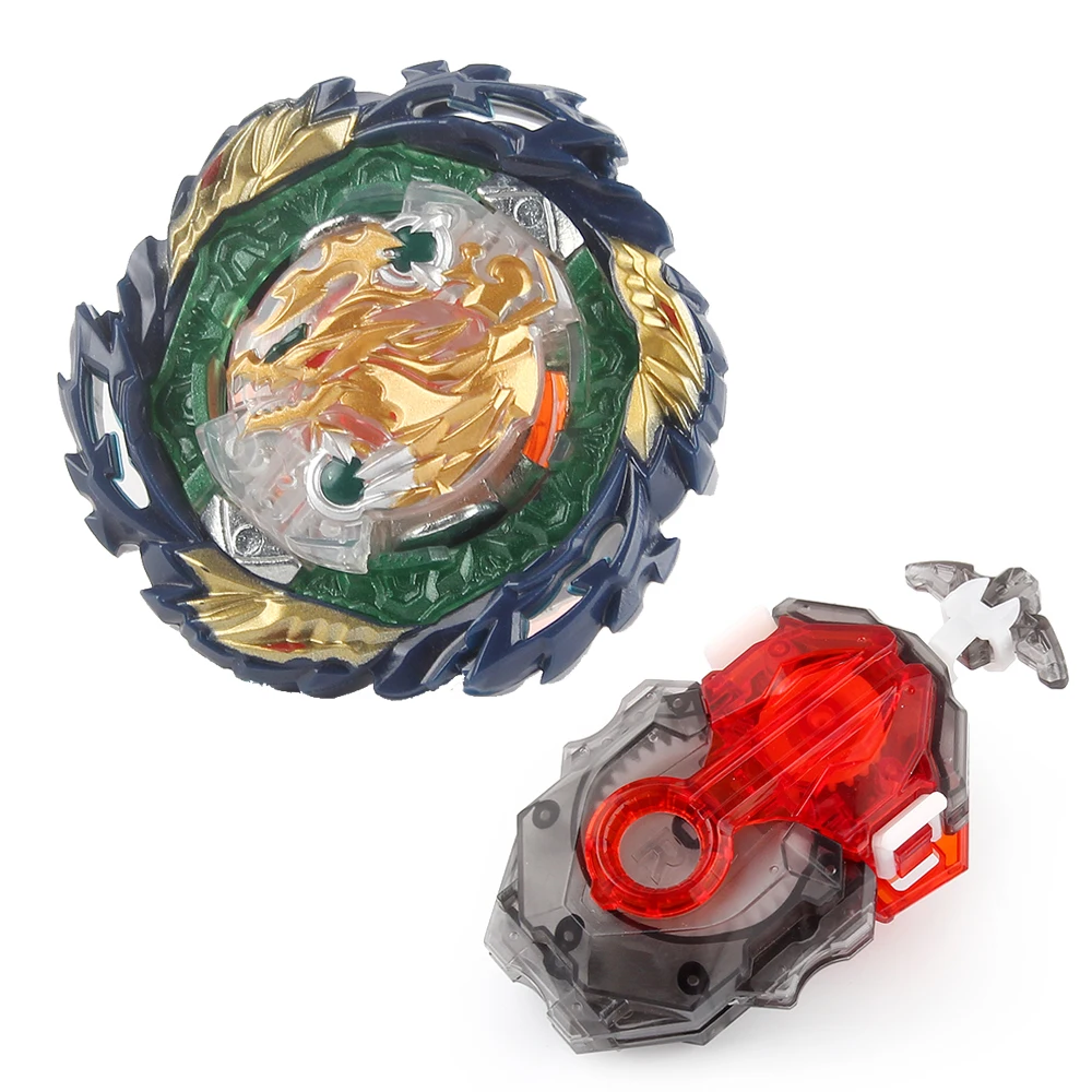 Bey Burst DB B-185 Vanish Fafnir Lest Spinning with B-184 Custom Rope Launcher, Beginner Toy Set, Christmas