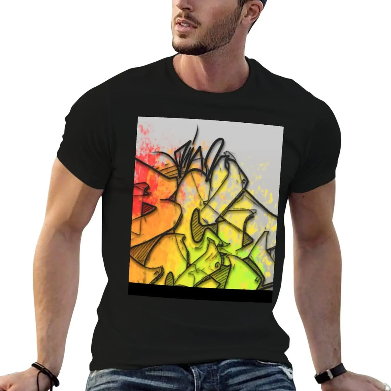 Top notch, handmade, high quality, unique, modern graffiti design by Dino T-Shirt boys animal print t shirts for men pack