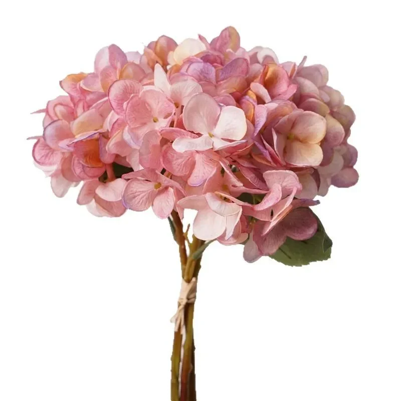 

Искусственный букет невесты, шелковый голландский букет гортензии, искусственное растение, ваза, украшение для дома, свадьбы, вечеринки, гостиной, сделай сам, декор, аксессуары