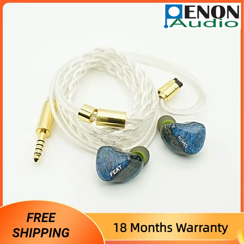 TANSIO MIRAI Feat 2BA + 2DD Hybrid 2Pin 0.78mm HiFi Audiophile In-ear Earphone IEMs