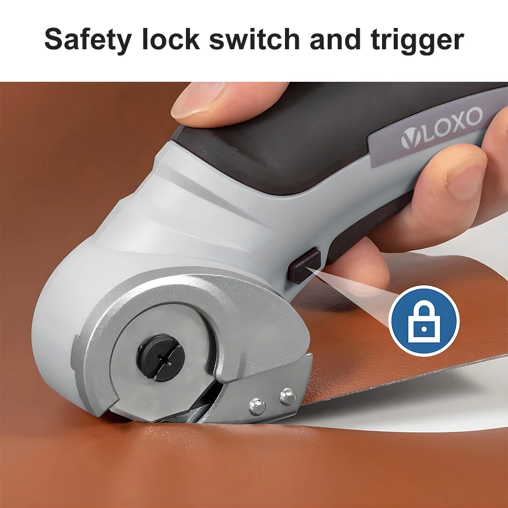 Nuevas tijeras de sastre eléctricas inalámbricas con carga USB, tijeras eléctricas portátiles de iones de litio para el hogar para cortar tela/cuero