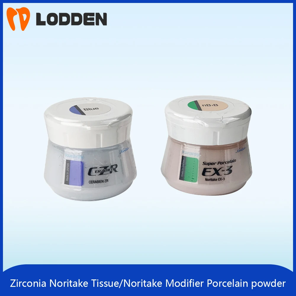 

Lodden Dental CZR Noritake ткань для циркониевого фарфорового порошка 3 г стоматологическая лаборатория EX-3 Noritake модификатор фарфоровый порошок материал