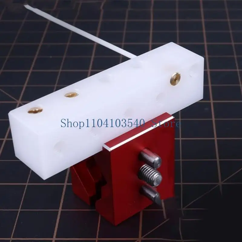 02DC Modelagem Profissional Posicionamento vertical Precisão Redonda Localizador do centro do centro haste Vertical Hole para