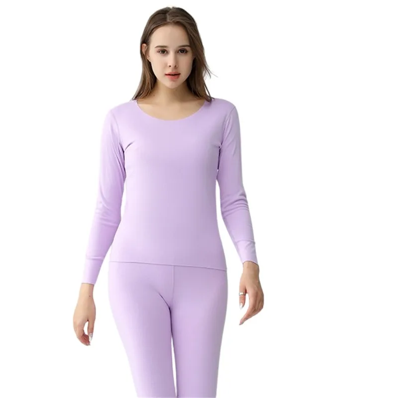 Thermal Underwear Women Seamless Base Layer Winter Long Johns Undershirts and Leggings Soft Elastic Women Clothing Asian size