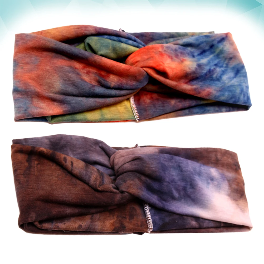 

Hair Turbans for Women Bohemian Headscarf Hairband Bands Running Headband Sports