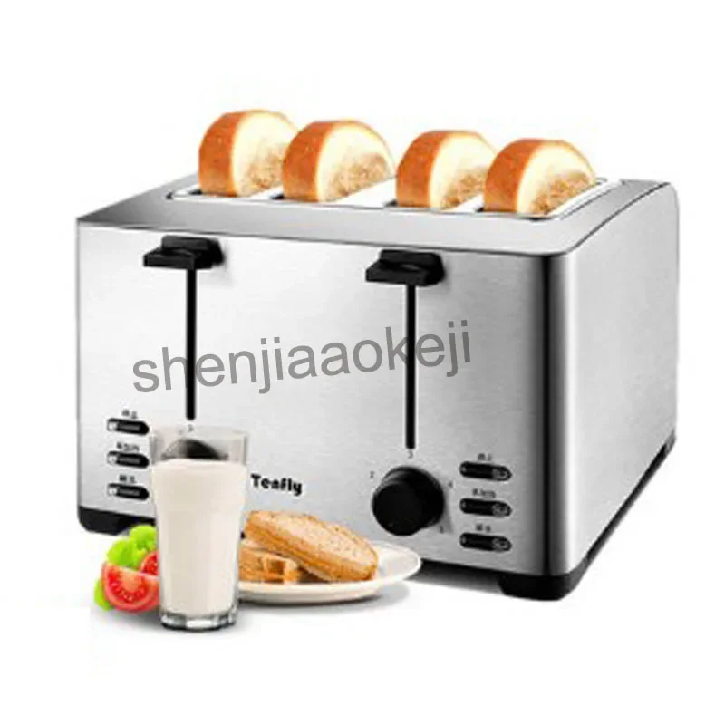 THAT-3012B Home Stainless Steel Toaster 4 Pieces Toaster Breakfast Maker and Commercial Toaster 1pc