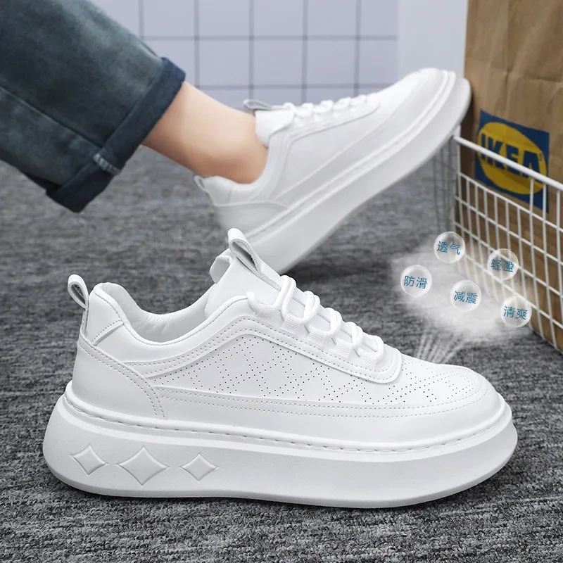 Men's Casual Sneakers Fashion Outdoor White Runing Shoes Light Couple Walking Shoes Breathable Sport Man Shoes кроссовки мужские