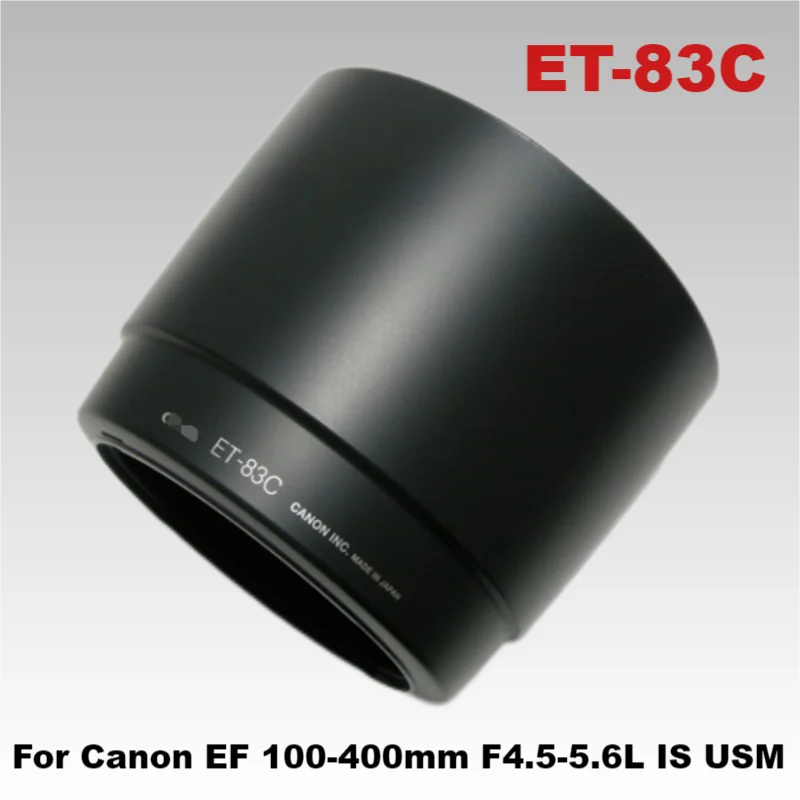 New Original Front Hood ET-83C Parts For Canon EF 100-400mm F4.5-5.6L IS USM (77mm) SLR Camera Lens