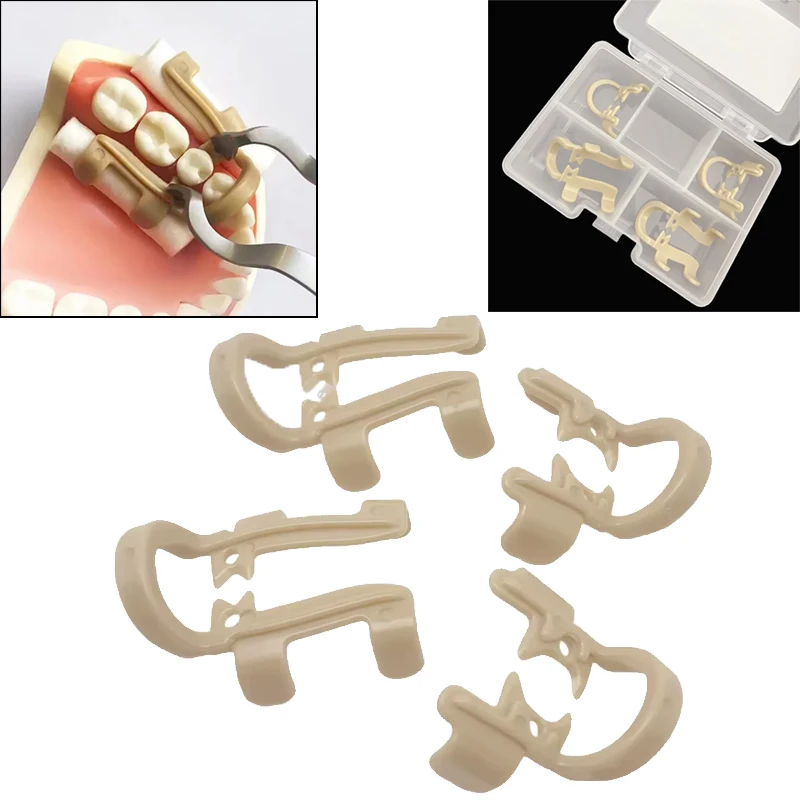 

4 шт., набор стоматологических хлопковых зажимов, гемостатические зажимы из смолы для моляров, преждевременных эндодонтических реставрационных инструментов
