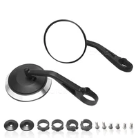 Nuevo Kit de espejos retrovisores laterales para manillar de motocicleta, espejo final de barra para Street Triple S 765 765RS 765R Bobber T120 Daytona 660 675